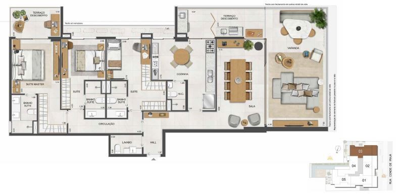 Apartamento à venda com 4 quartos, 166m² - Foto 33