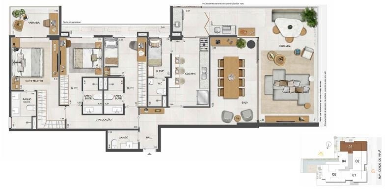 Apartamento à venda com 4 quartos, 166m² - Foto 34