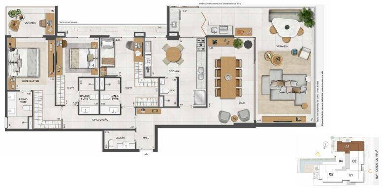 Apartamento à venda com 4 quartos, 166m² - Foto 31