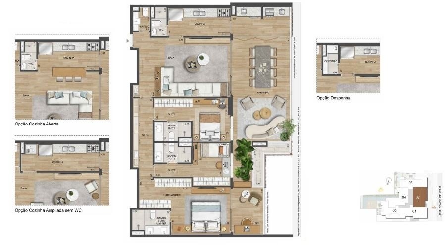 Apartamento à venda com 4 quartos, 166m² - Foto 28