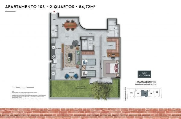 Apartamento, 2 quartos, 78 m² - Foto 22
