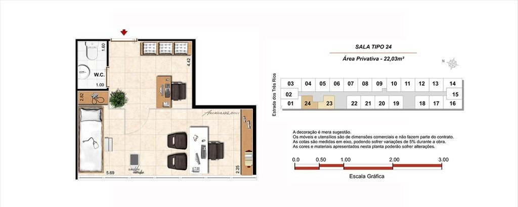 Conjunto Comercial-Sala à venda, 22m² - Foto 7