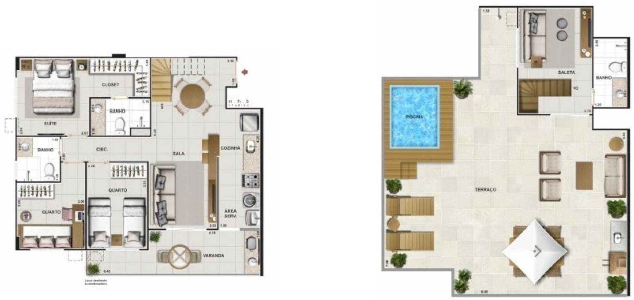 Apartamento à venda com 2 quartos, 58m² - Foto 25