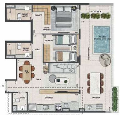 Apartamento à venda com 3 quartos, 106m² - Foto 34