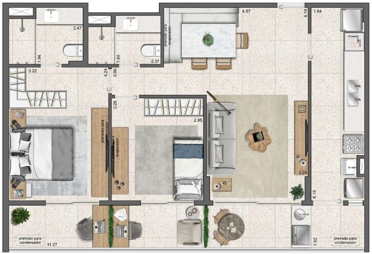 Apartamento à venda com 1 quarto, 28m² - Foto 33