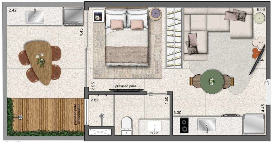 Apartamento à venda com 2 quartos, 61m² - Foto 27