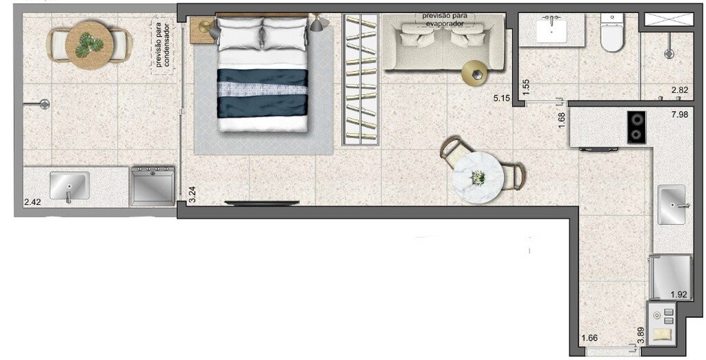 Apartamento à venda com 2 quartos, 61m² - Foto 28