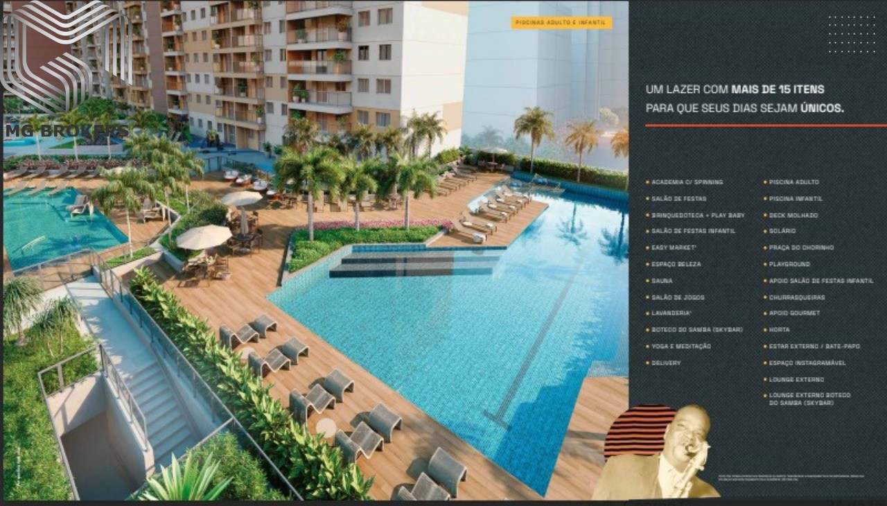 Apartamento, 1 quarto, 33 m² - Foto 1