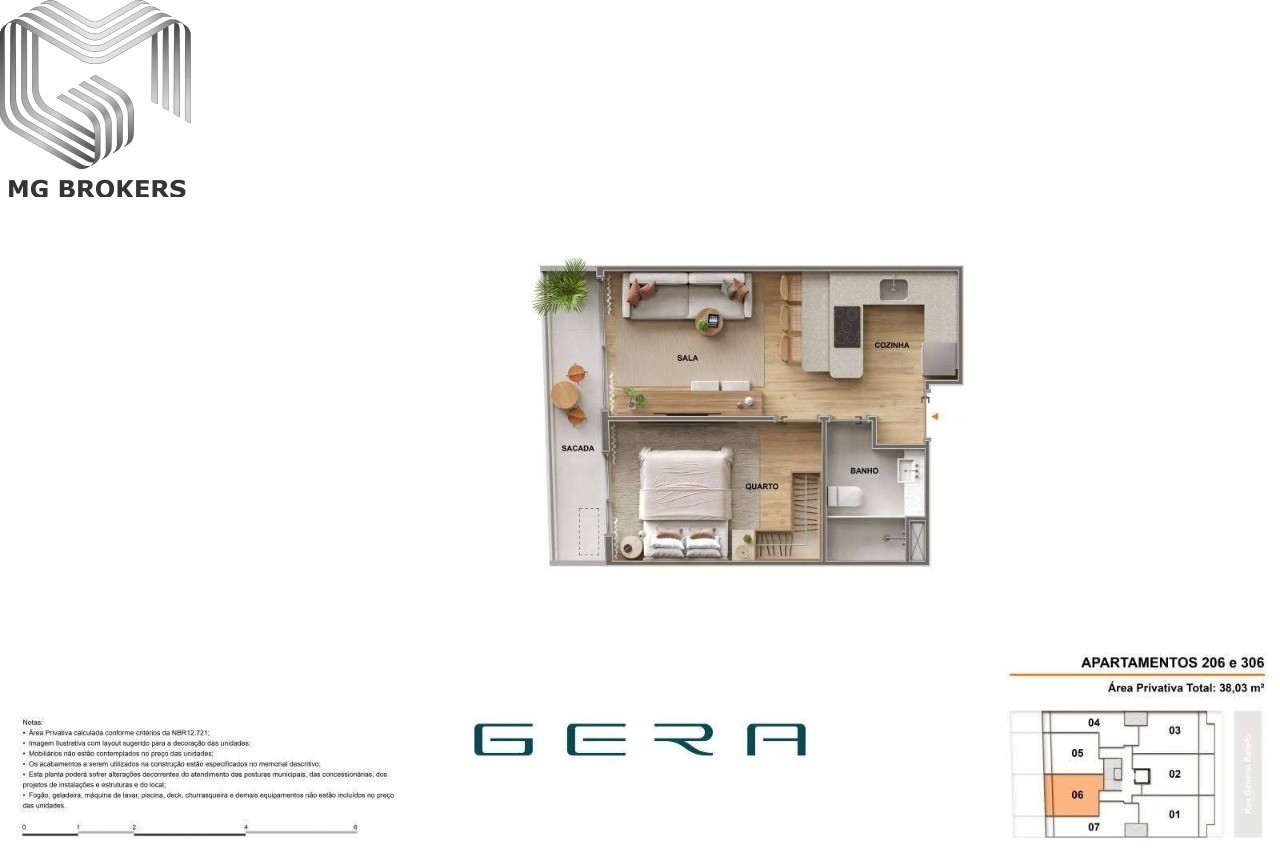 Apartamento, 1 quarto, 38 m² - Foto 11
