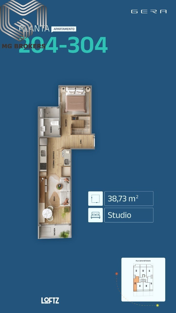Apartamento, 1 quarto, 38 m² - Foto 25