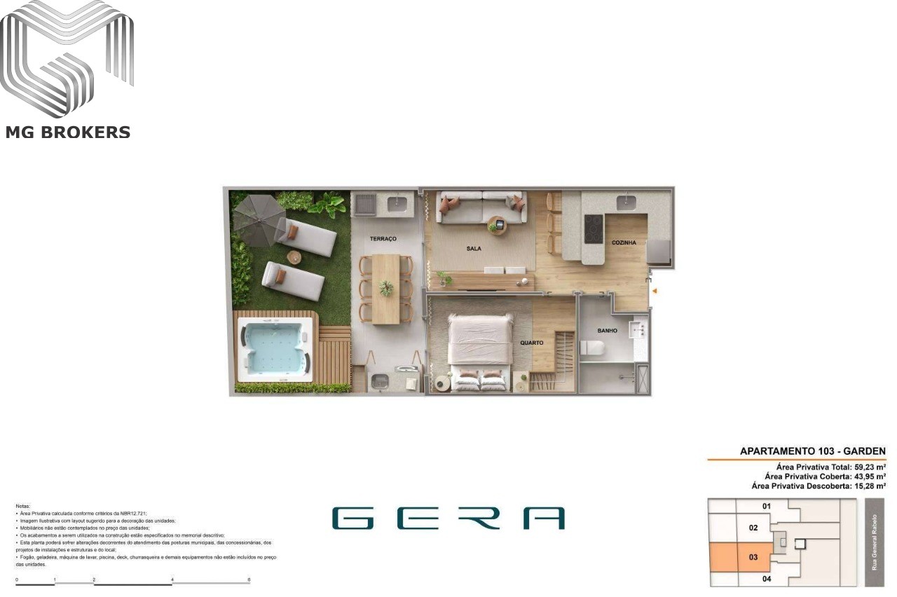 Apartamento, 1 quarto, 38 m² - Foto 14