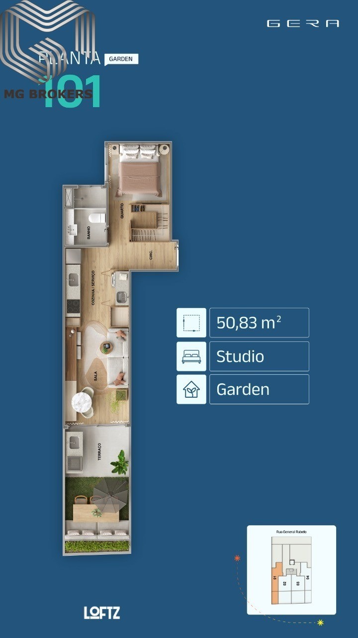Apartamento, 1 quarto, 38 m² - Foto 18