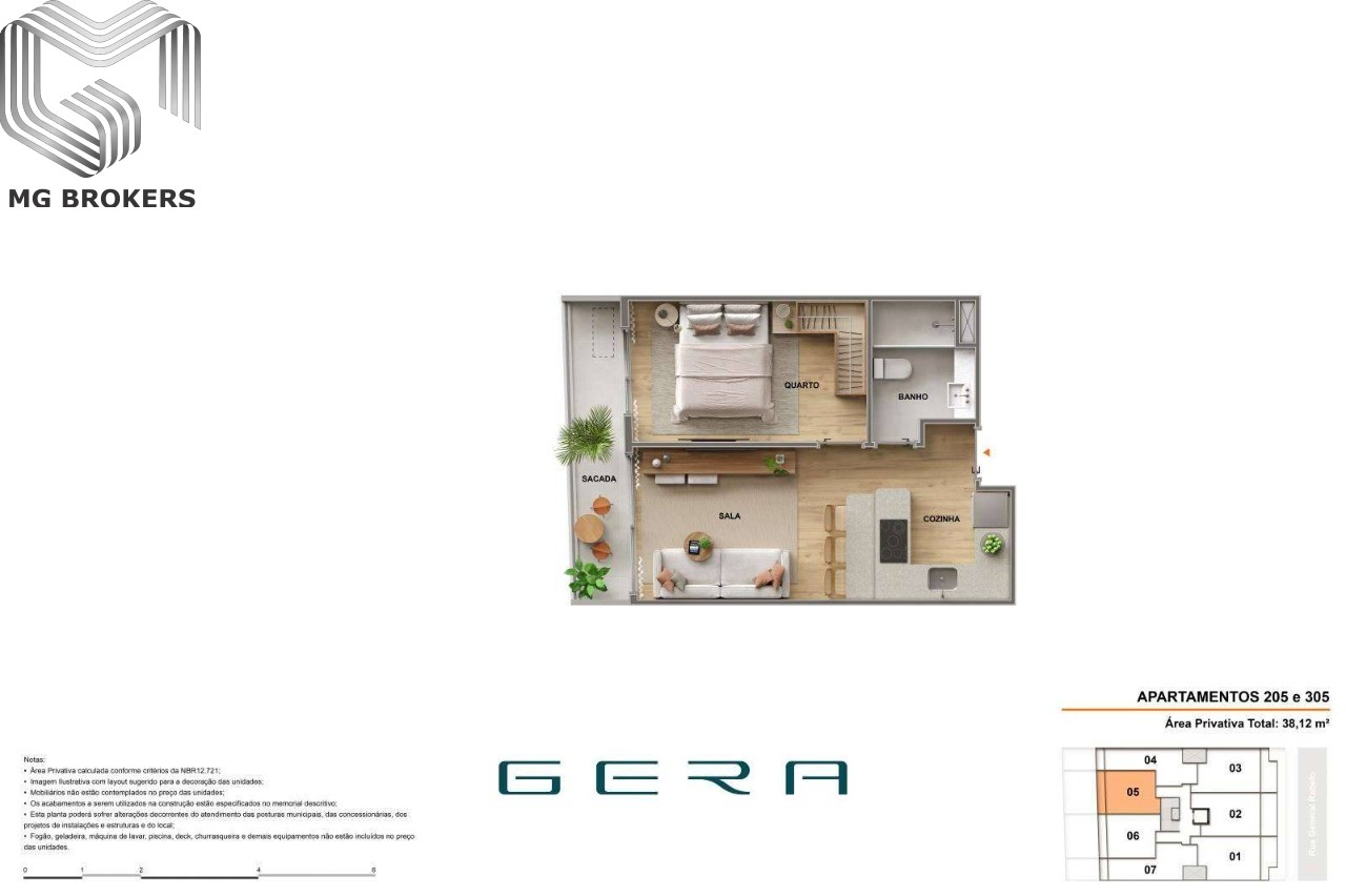 Apartamento, 1 quarto, 38 m² - Foto 10