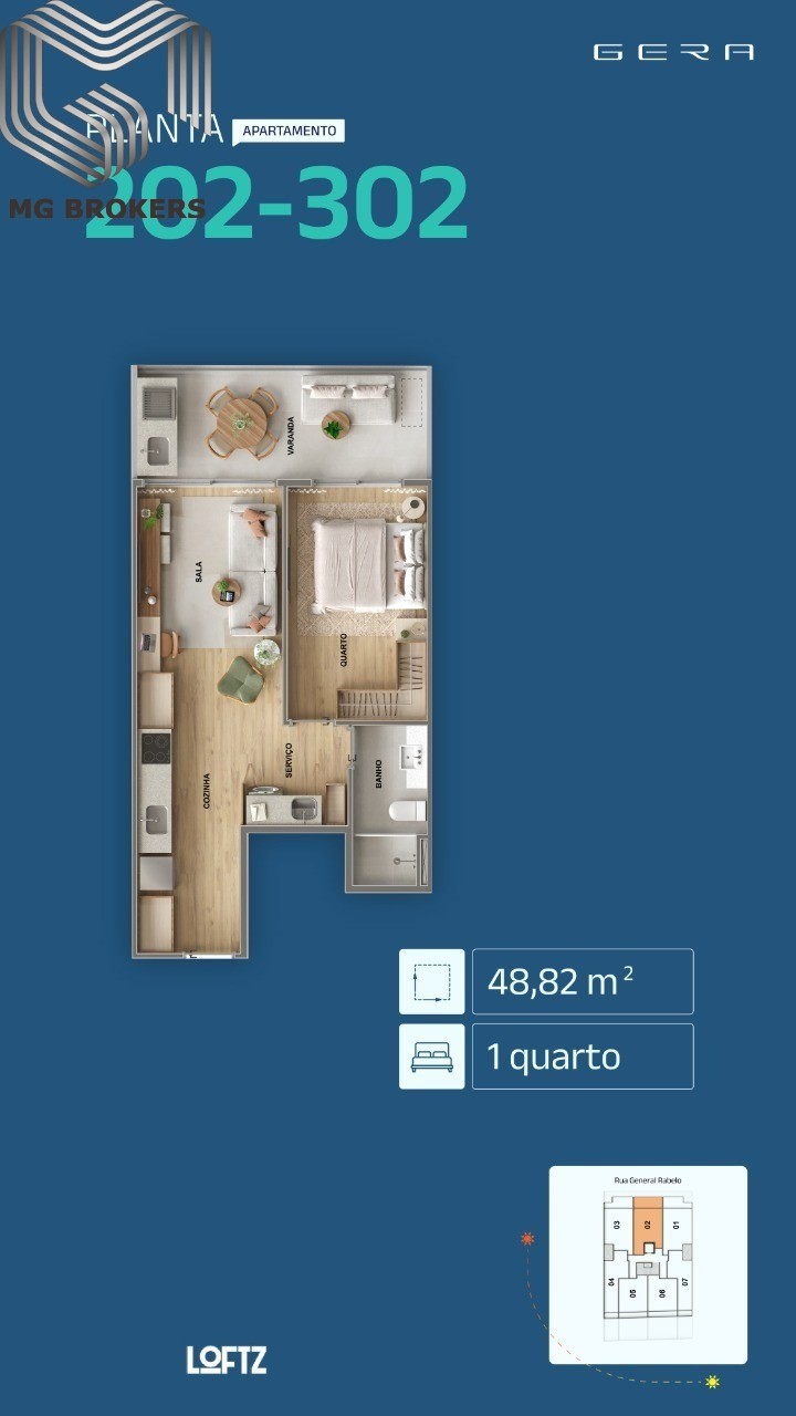 Apartamento, 1 quarto, 38 m² - Foto 23