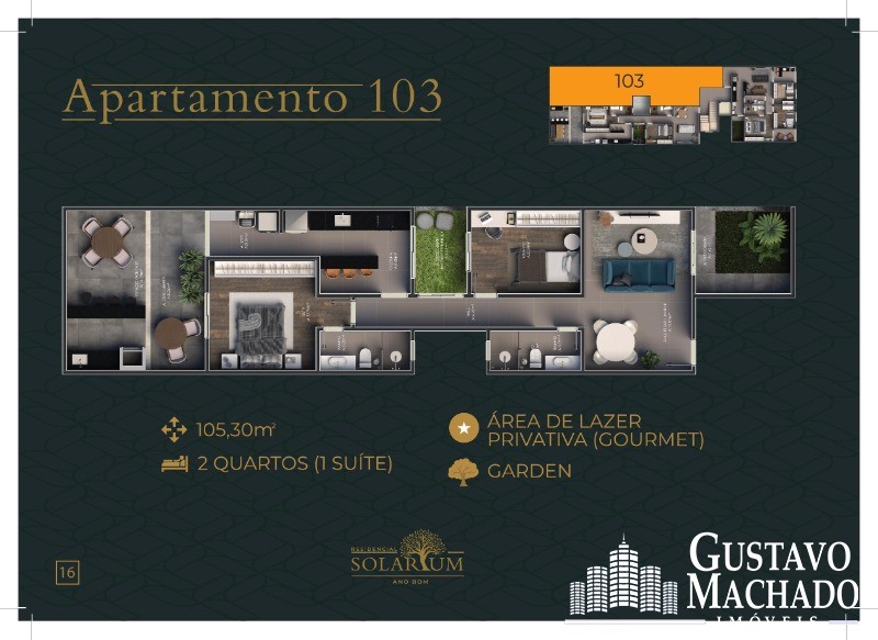 Apartamento à venda com 3 quartos, 98m² - Foto 4