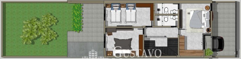 Casa à venda com 3 quartos, 150m² - Foto 3