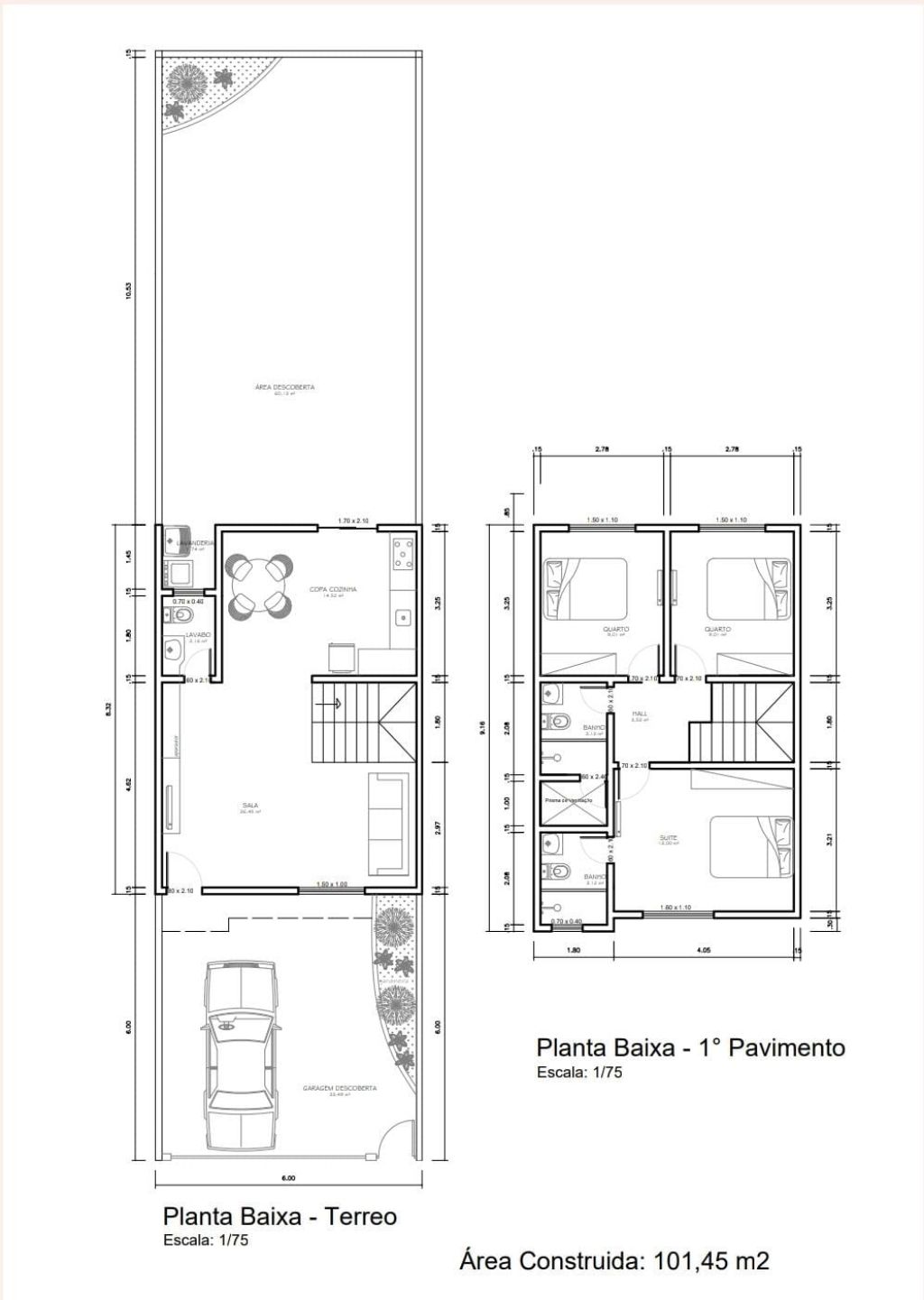 Casa à venda com 3 quartos - Foto 1