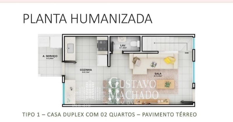 Casa à venda com 2 quartos - Foto 5