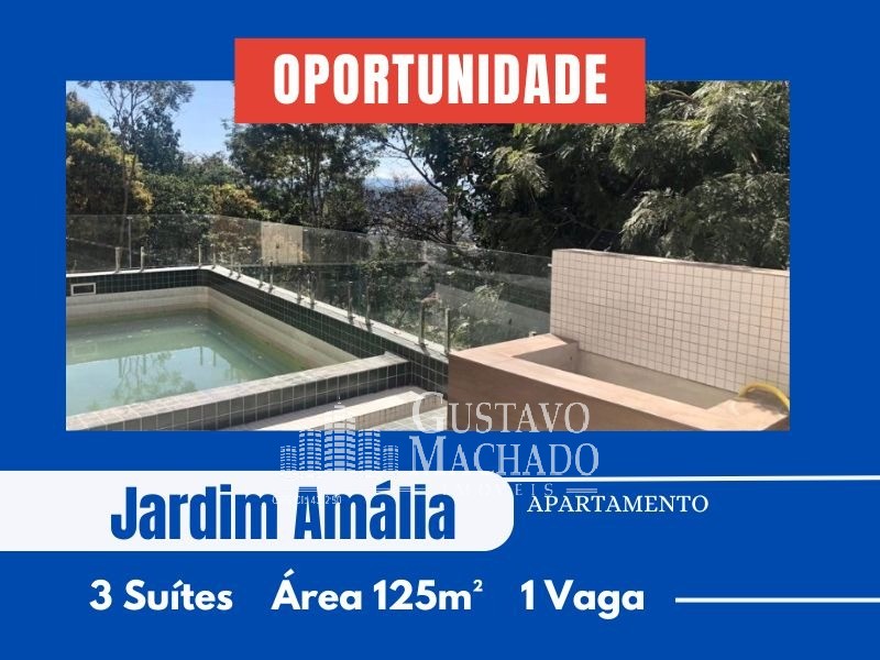 Apartamento à venda com 3 quartos, 125m² - Foto 1