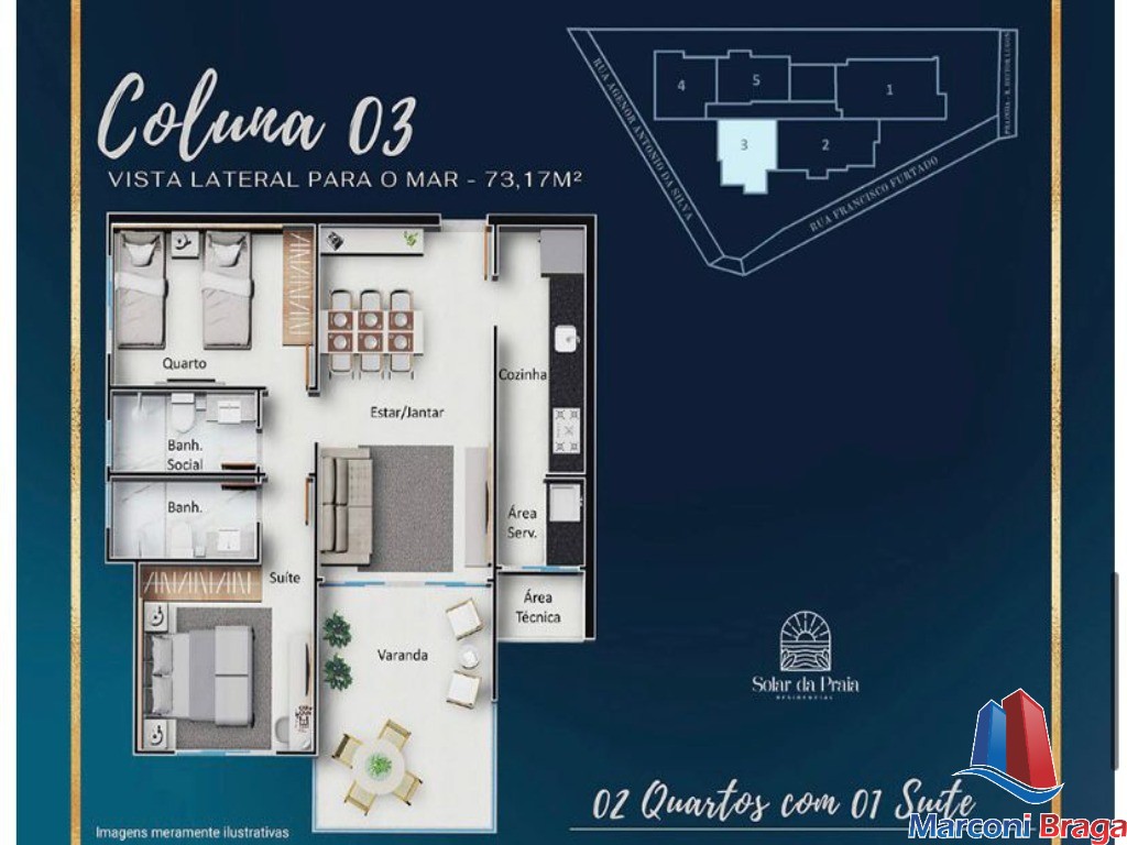 Apartamento à venda com 2 quartos, 67m² - Foto 14