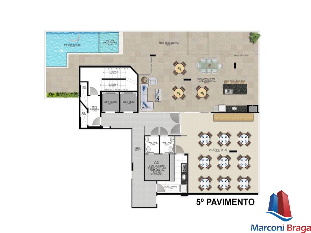 Apartamento à venda com 3 quartos, 93m² - Foto 6