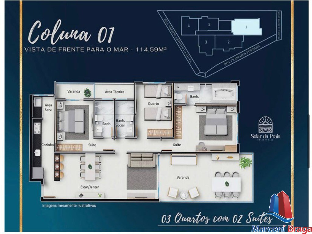 Apartamento à venda com 2 quartos, 67m² - Foto 15