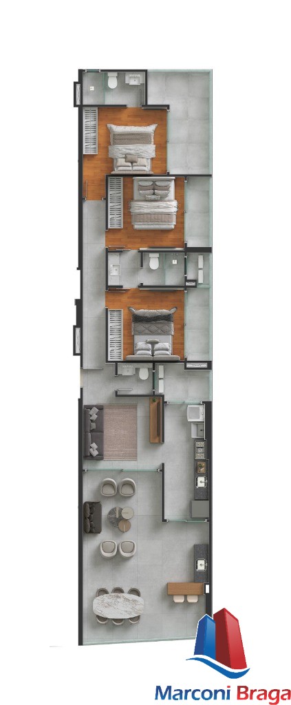 Apartamento à venda com 2 quartos, 80m² - Foto 18