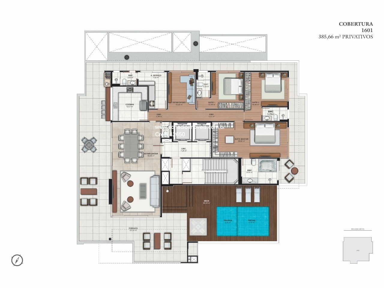 Apartamento à venda com 3 quartos, 136m² - Foto 29