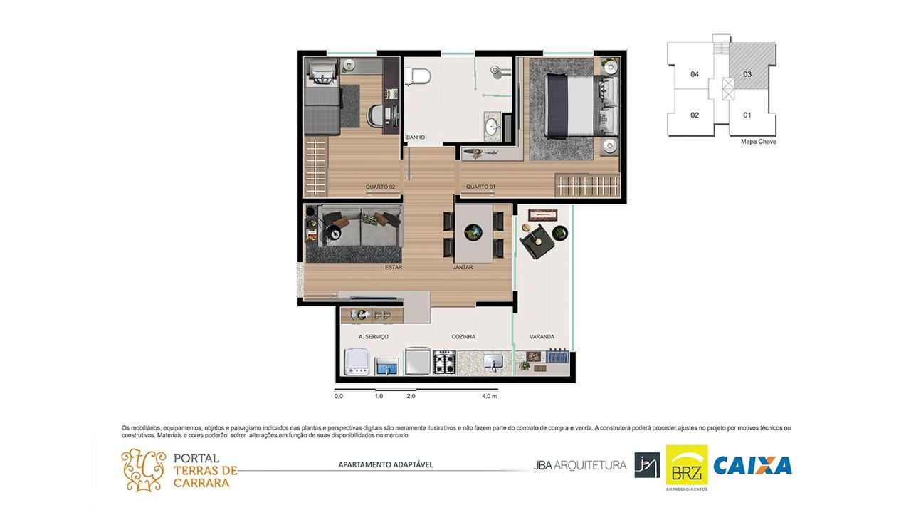 Apartamento à venda com 2 quartos, 58m² - Foto 23