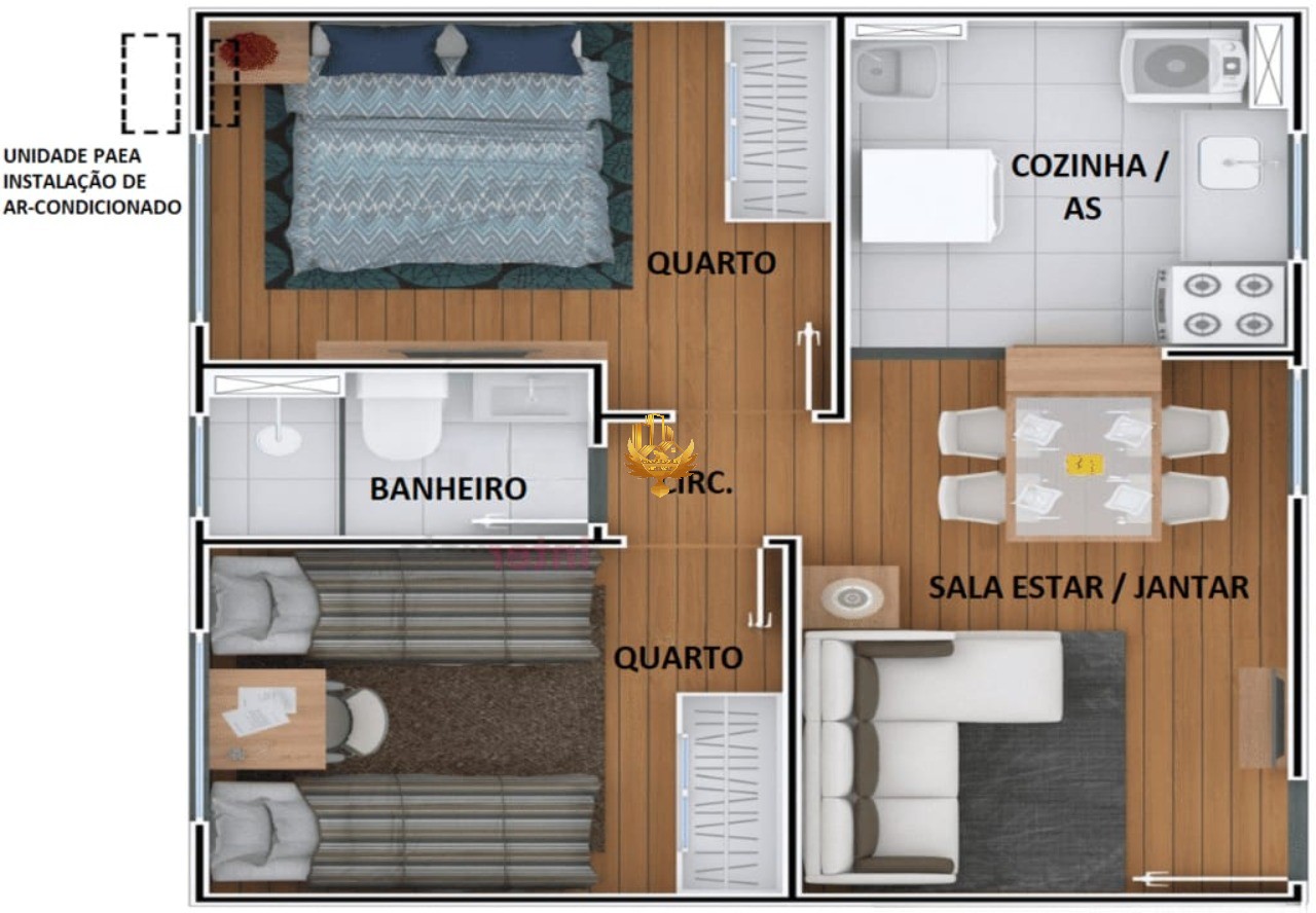 Apartamento, 2 quartos, 41 m² - Foto 13