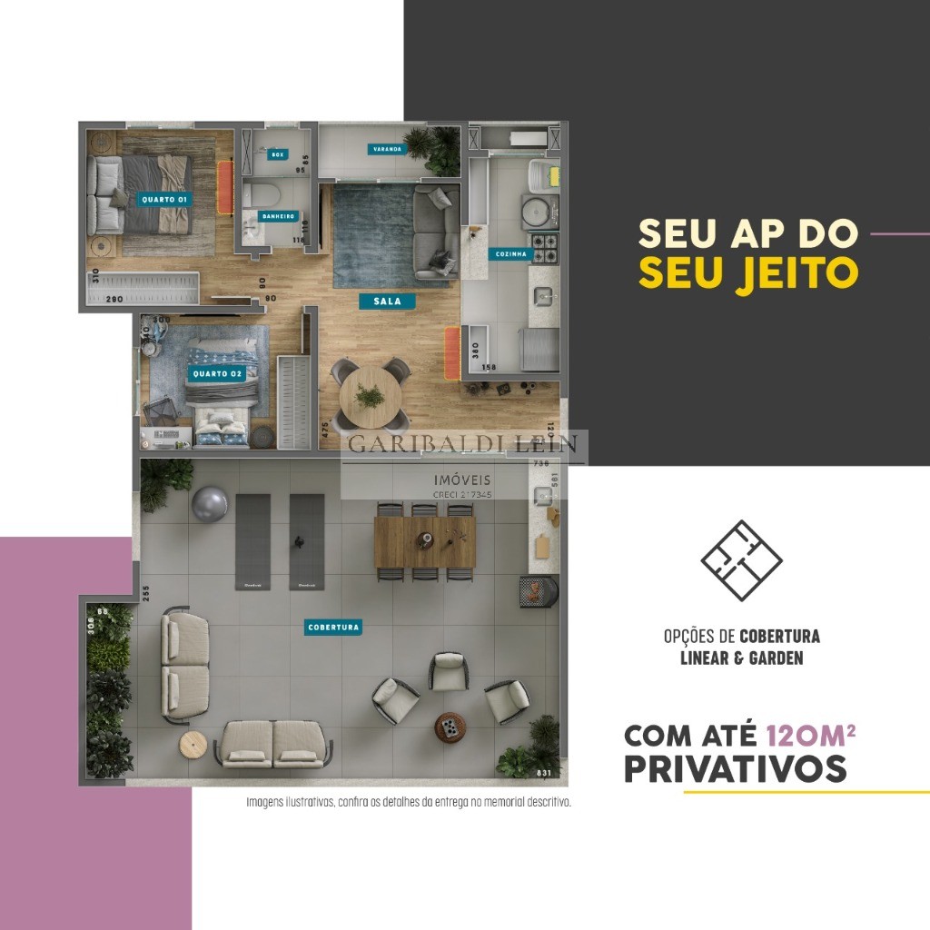 Apartamento à venda com 2 quartos, 46m² - Foto 20