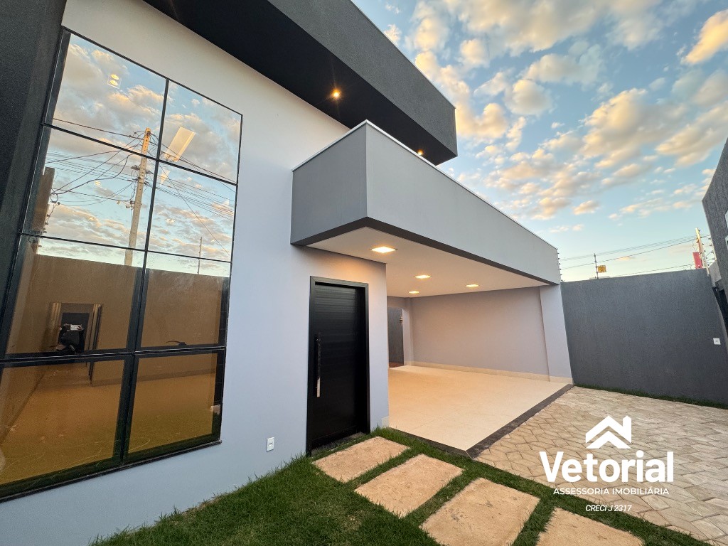 Foto Casa de 3 quartos no Parque da Cidade Barreiras-BA: 145,52m², suíte, 2 salas, 2 banheiros, 2 vagas de garagem. Venha conferir!