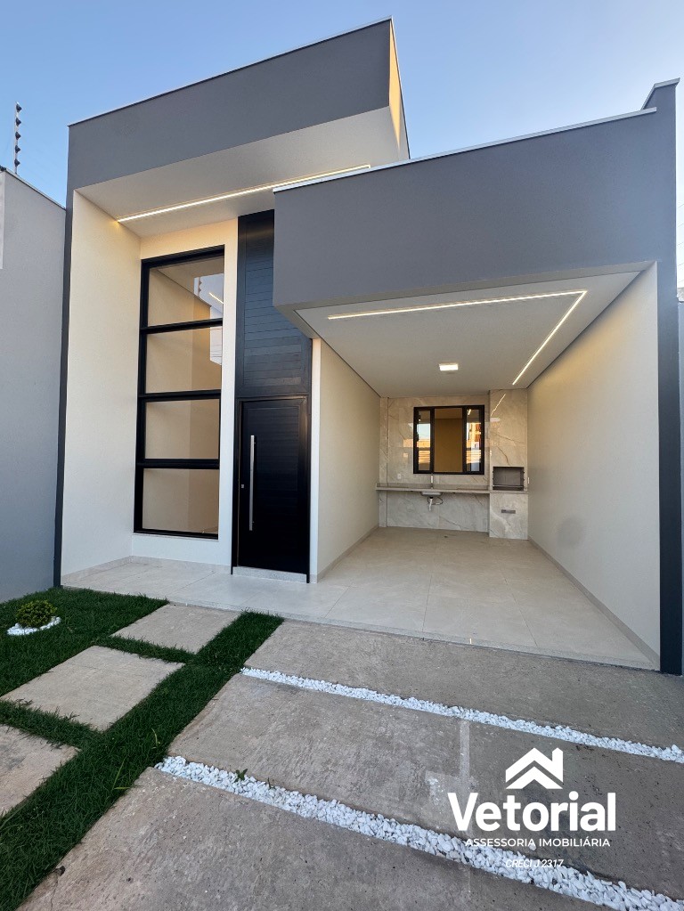 Foto Imperdível oportunidade de adquirir casa com 3 quartos, suite e 2 vagas de garagem em Barreiras-BA, no bairro Novo Horizonte!