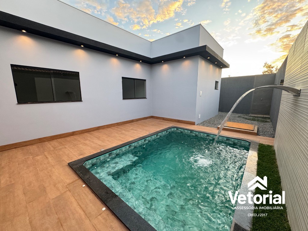 Foto Casa de 3 quartos no Parque da Cidade Barreiras-BA: 145,52m², suíte, 2 salas, 2 banheiros, 2 vagas de garagem. Venha conferir!
