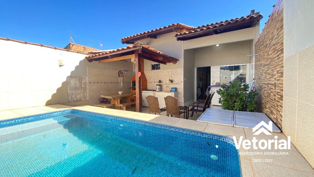 Foto Imperdível Casa à Venda em Barreiras-BA, Morada da Lua: 3 Quartos, 1 Suíte, 1 Sala, 2 Vagas de Garagem e área de lazer!