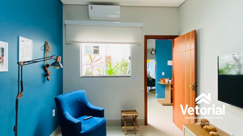 Foto Que casa, senhores! 3 quartos, sendo 01 com suíte, duas salas, toda no porcelanato, escriturada e super aconchegante! Recanto dos Pássaros - Barreiras