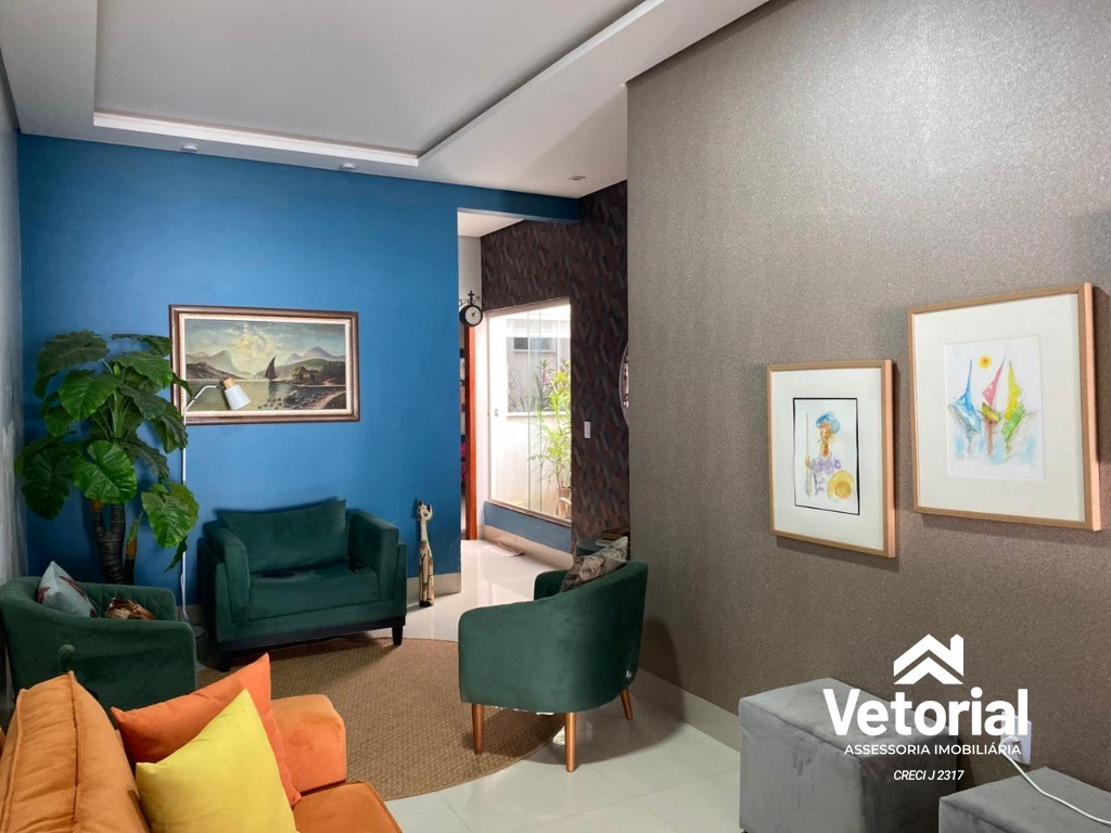 Foto Que casa, senhores! 3 quartos, sendo 01 com suíte, duas salas, toda no porcelanato, escriturada e super aconchegante! Recanto dos Pássaros - Barreiras