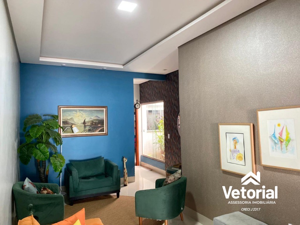 Foto Que casa, senhores! 3 quartos, sendo 01 com suíte, duas salas, toda no porcelanato, escriturada e super aconchegante! Recanto dos Pássaros - Barreiras