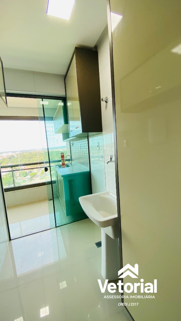 Foto Apartamento semi mobiliado de 1/4, em condomínio fechado com segurança 24h e área de lazer!