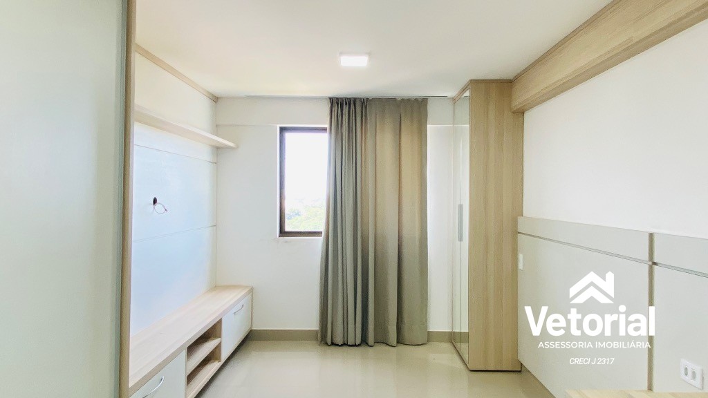 Foto Apartamento semi mobiliado de 1/4, em condomínio fechado com segurança 24h e área de lazer!