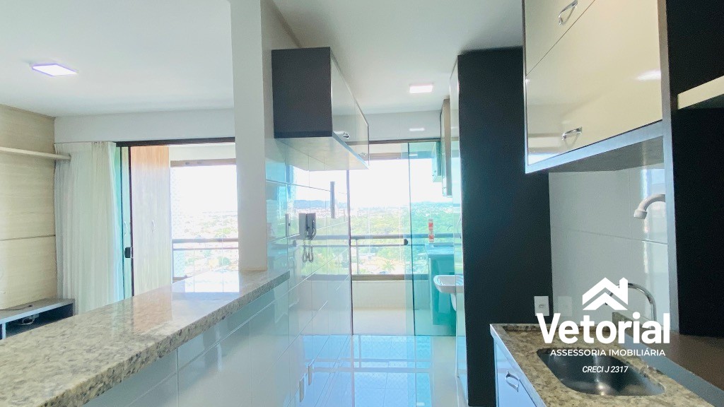 Foto Apartamento semi mobiliado de 1/4, em condomínio fechado com segurança 24h e área de lazer!