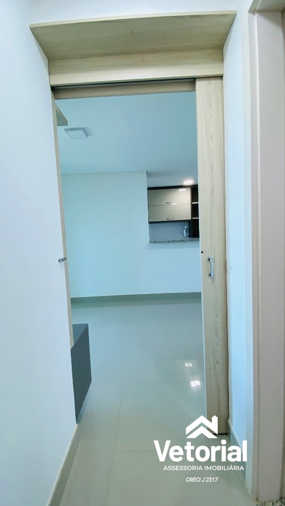 Foto Apartamento semi mobiliado de 1/4, em condomínio fechado com segurança 24h e área de lazer!