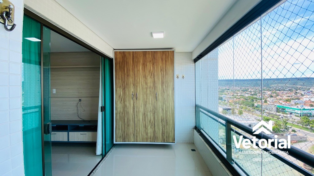 Foto Apartamento semi mobiliado de 1/4, em condomínio fechado com segurança 24h e área de lazer!