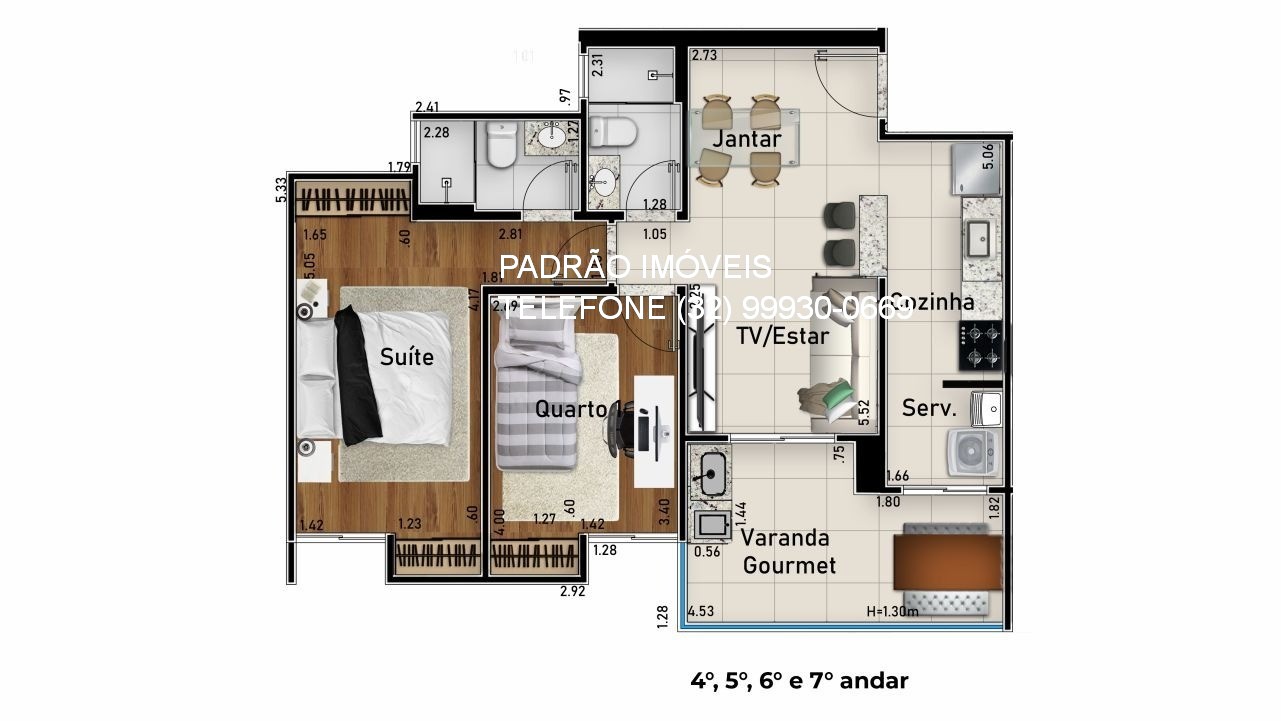 Cobertura à venda com 2 quartos, 145m² - Foto 18