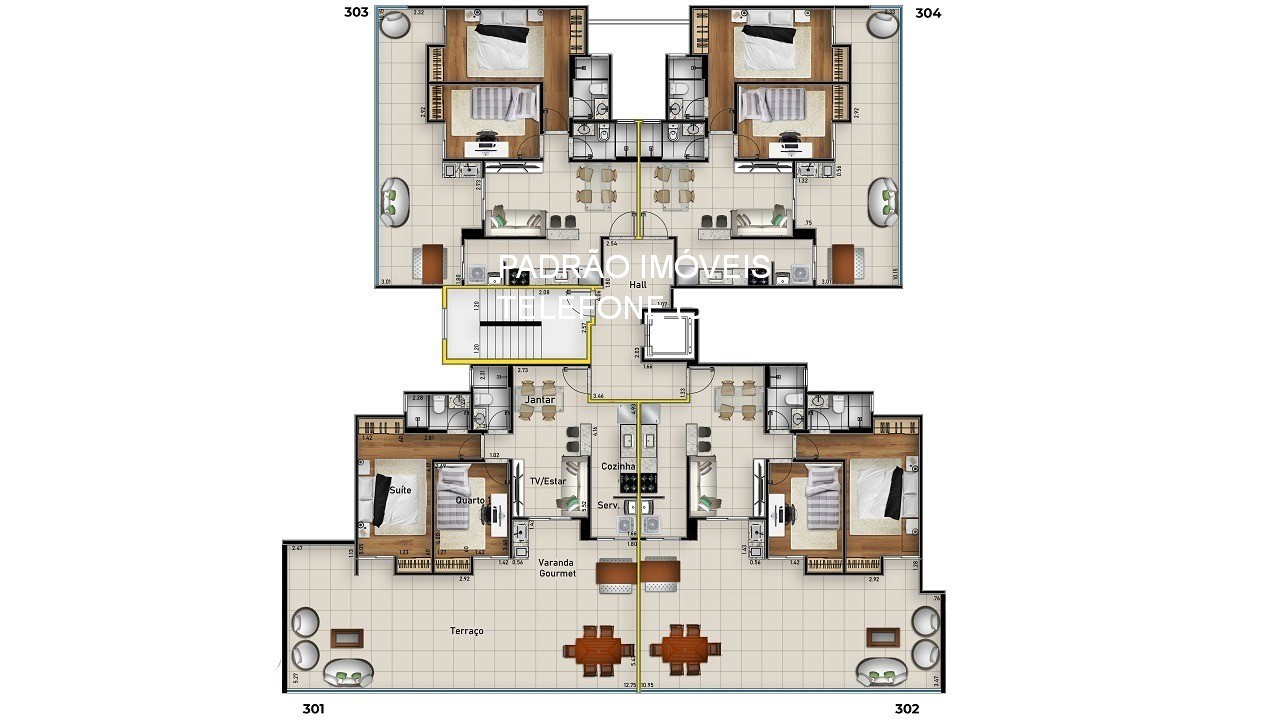 Cobertura à venda com 2 quartos, 145m² - Foto 17