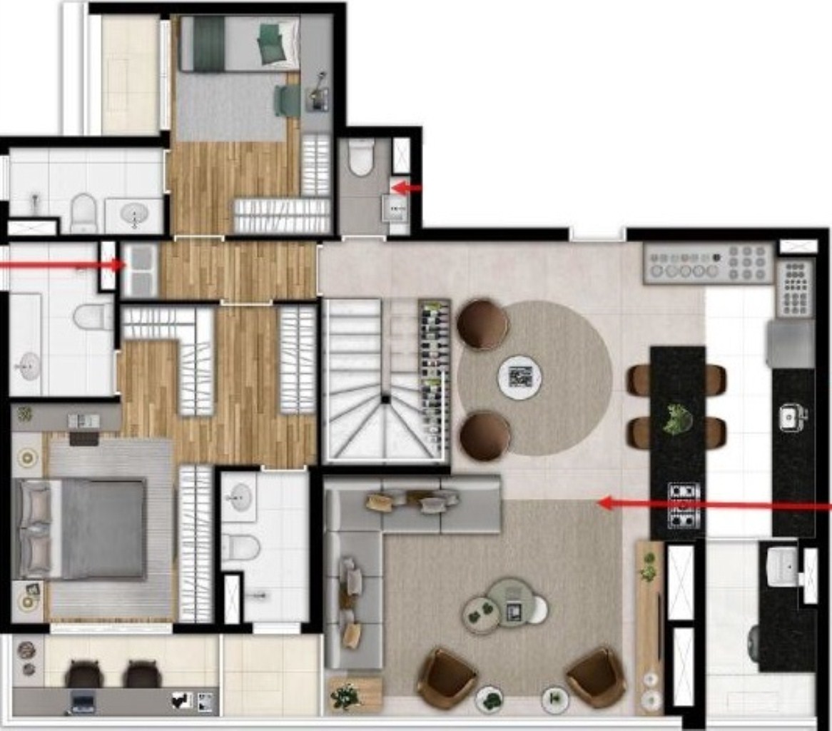 Apartamento à venda com 3 quartos, 116m² - Foto 17