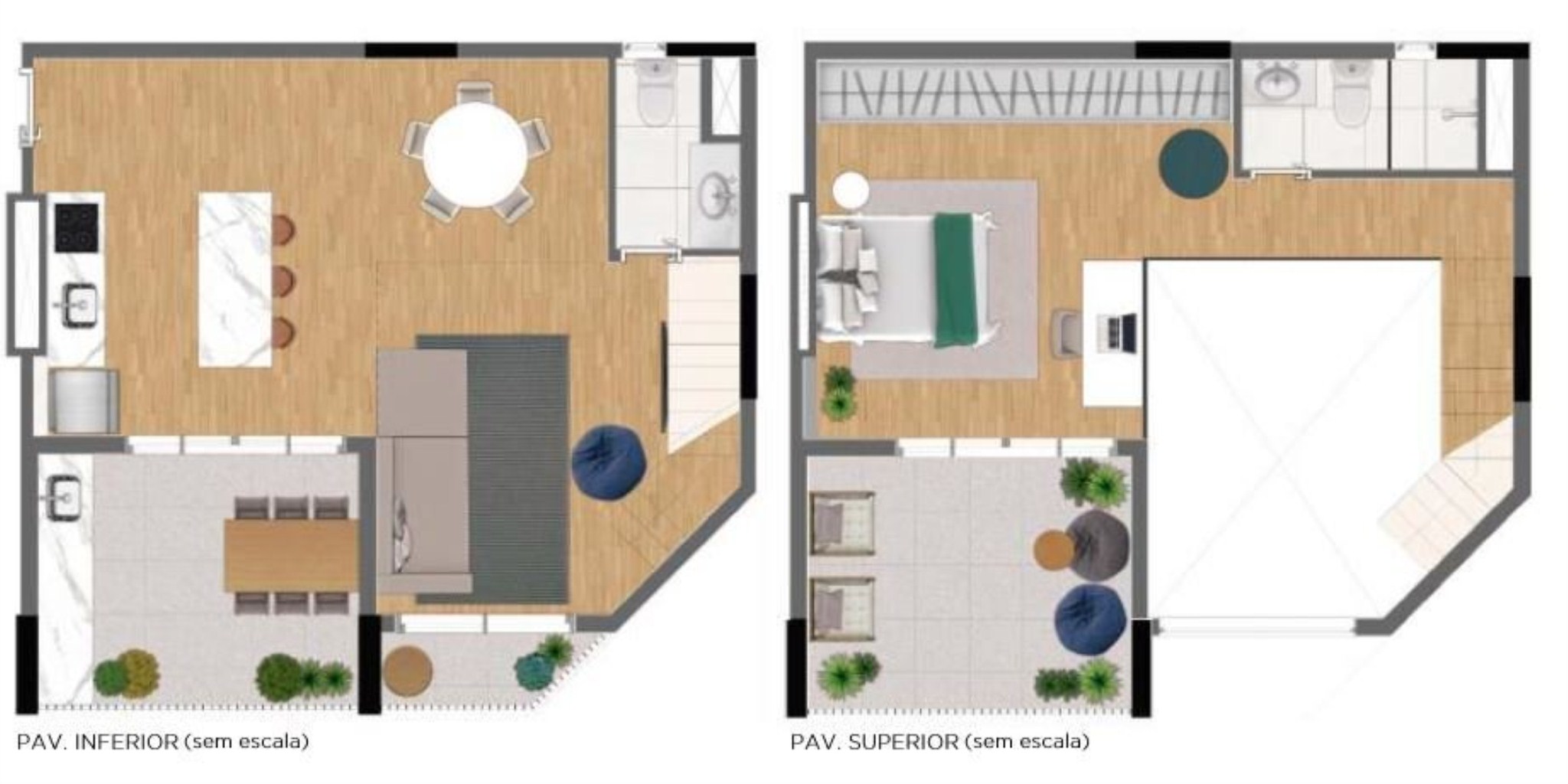Apartamento, 1 quarto, 46 m² - Foto 24