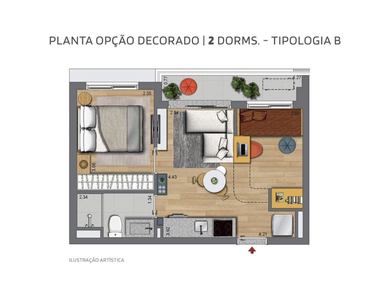 Apartamento à venda com 2 quartos, 41m² - Foto 23