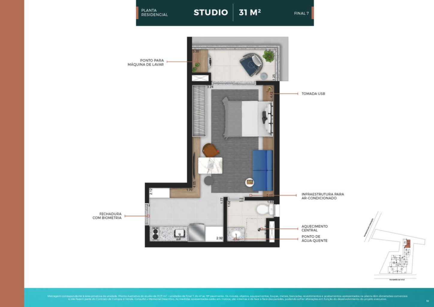 Apartamento, 1 quarto, 24 m² - Foto 27