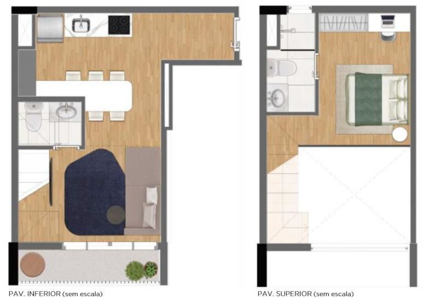 Apartamento, 1 quarto, 46 m² - Foto 17